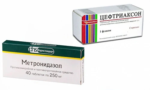 Метронидазол и Цефтриаксон используют для антибактериального лечения при отдельных видах абдоминальной хирургической инфекции